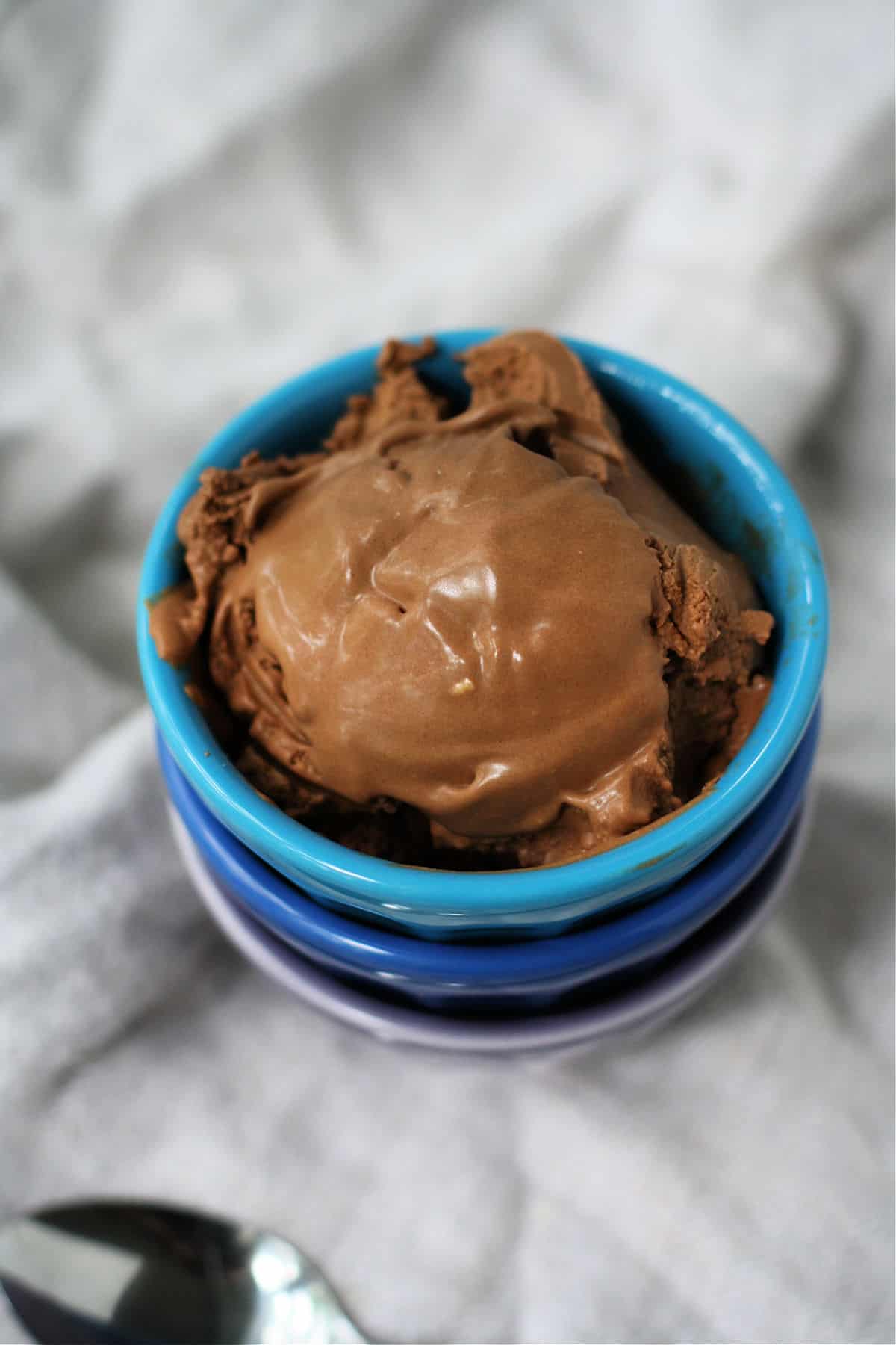 rich vegan chocolate ice cream