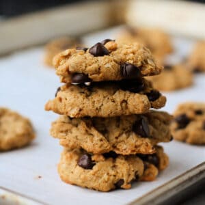 vegan gluten free sweet potato oatmeal cookies
