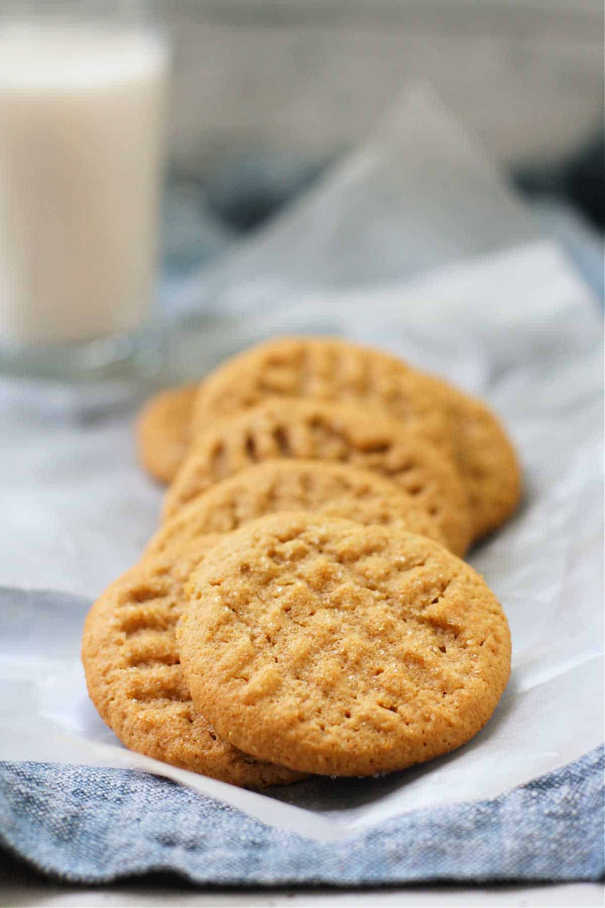 easy gluten free peanut butter cookies