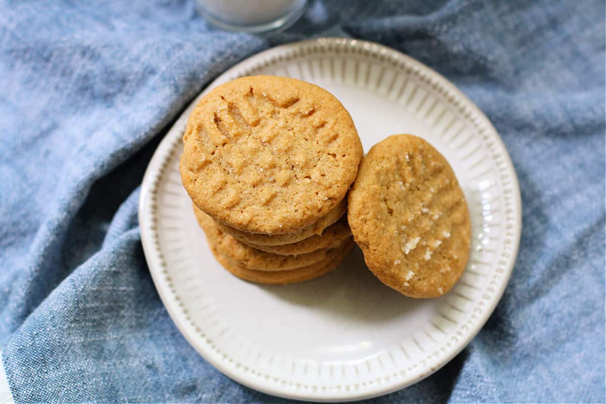 vegan gluten free peanut butter cookies