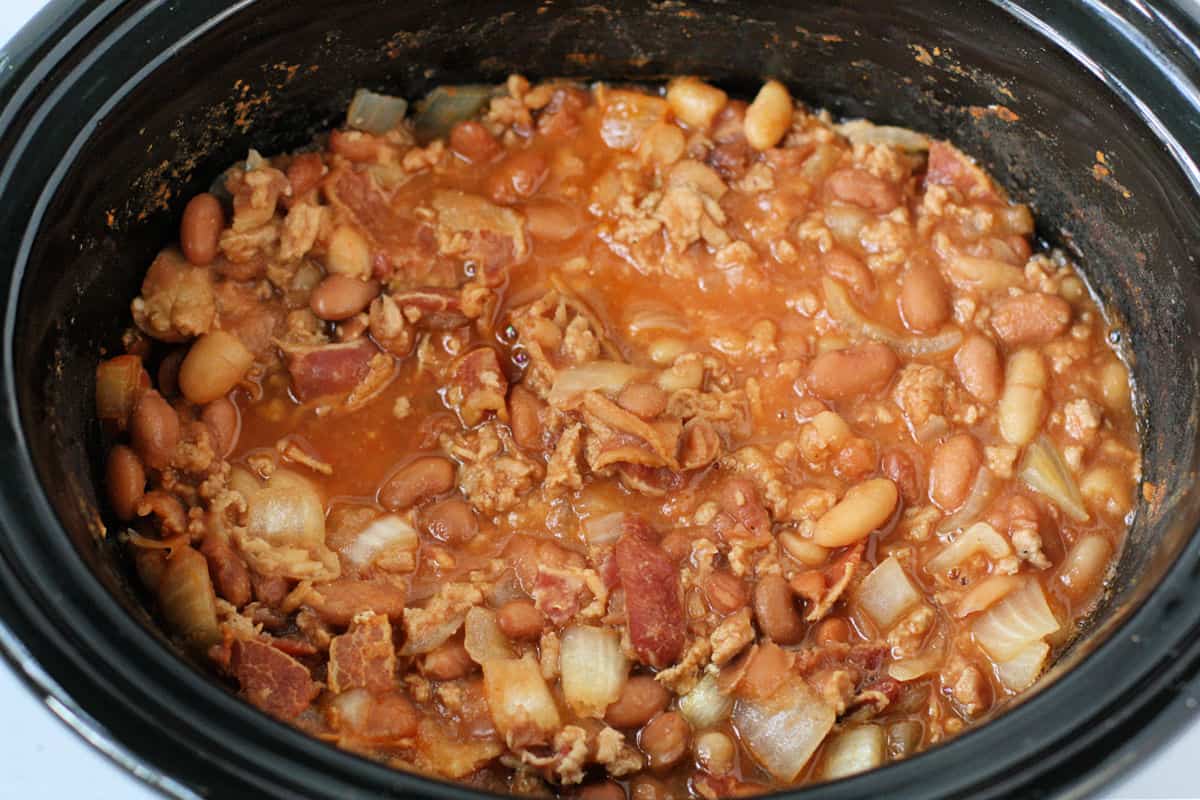cowboy beans after cooking