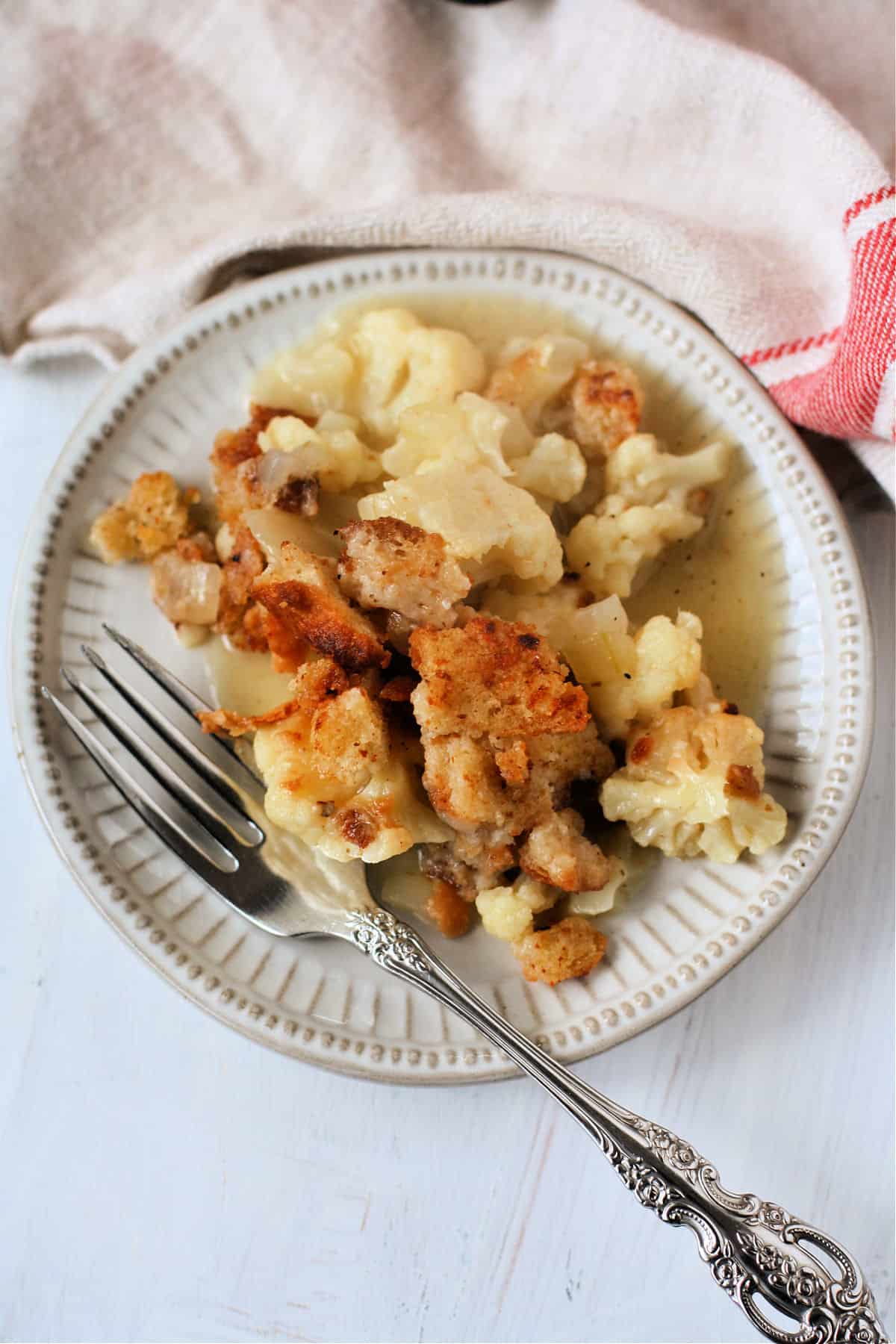 dairy free gluten free cauliflower casserole