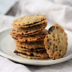 Homemade Brussels Cookies (Gluten Free, Vegan).