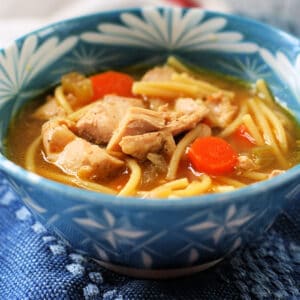 easy gluten free chicken noodle soup