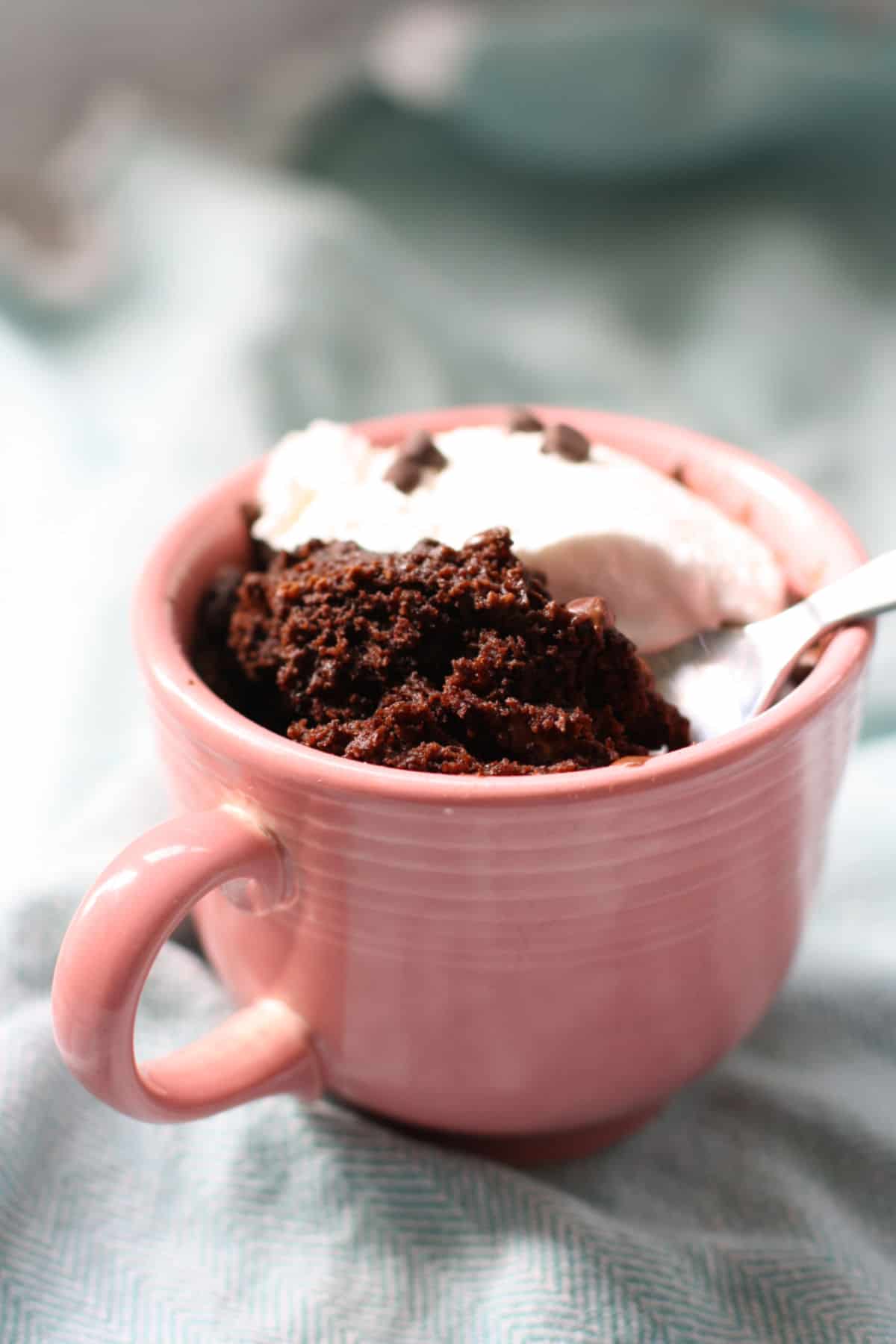 gluten free vegan chocolate mug cake