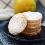 gluten free vegan lemon poppy seed cookies