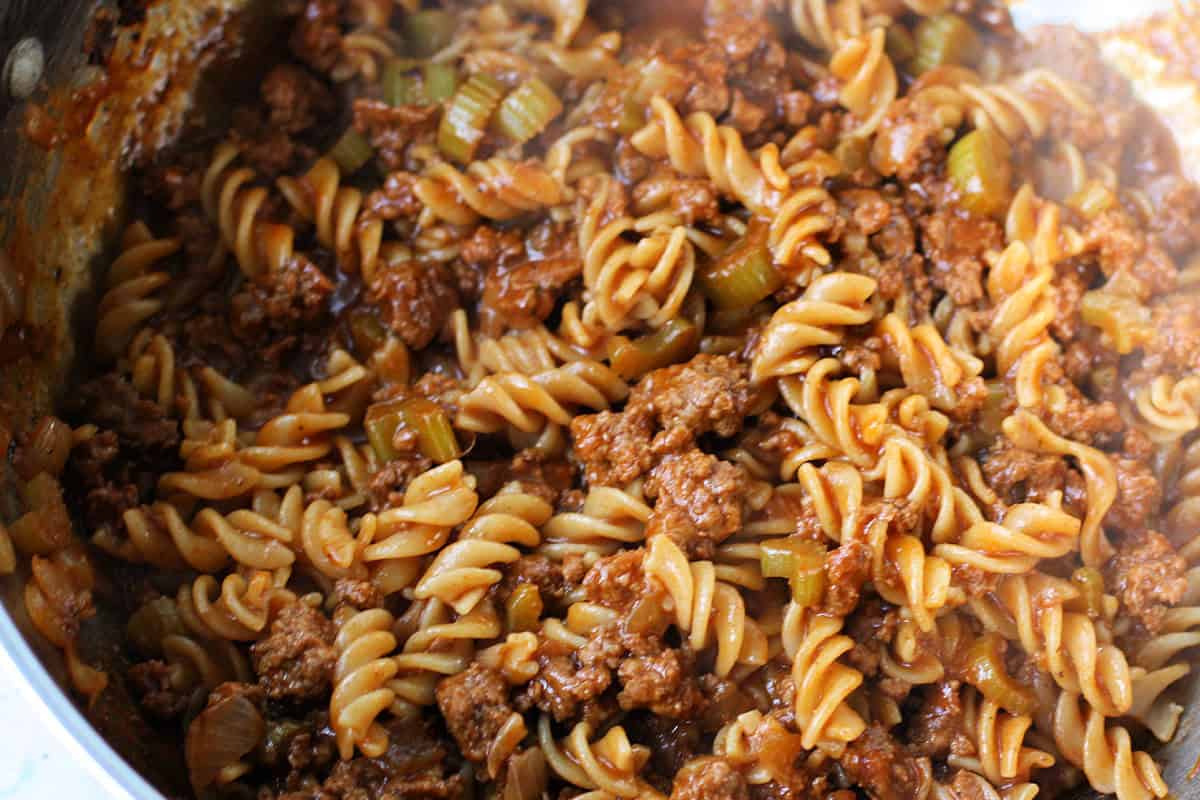 gluten free dairy free hamburger helper after cooking