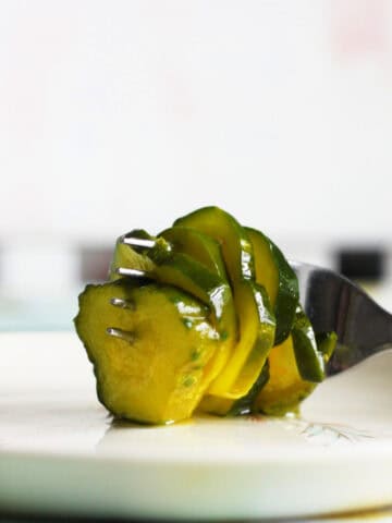 easy refrigerator sweet pickles