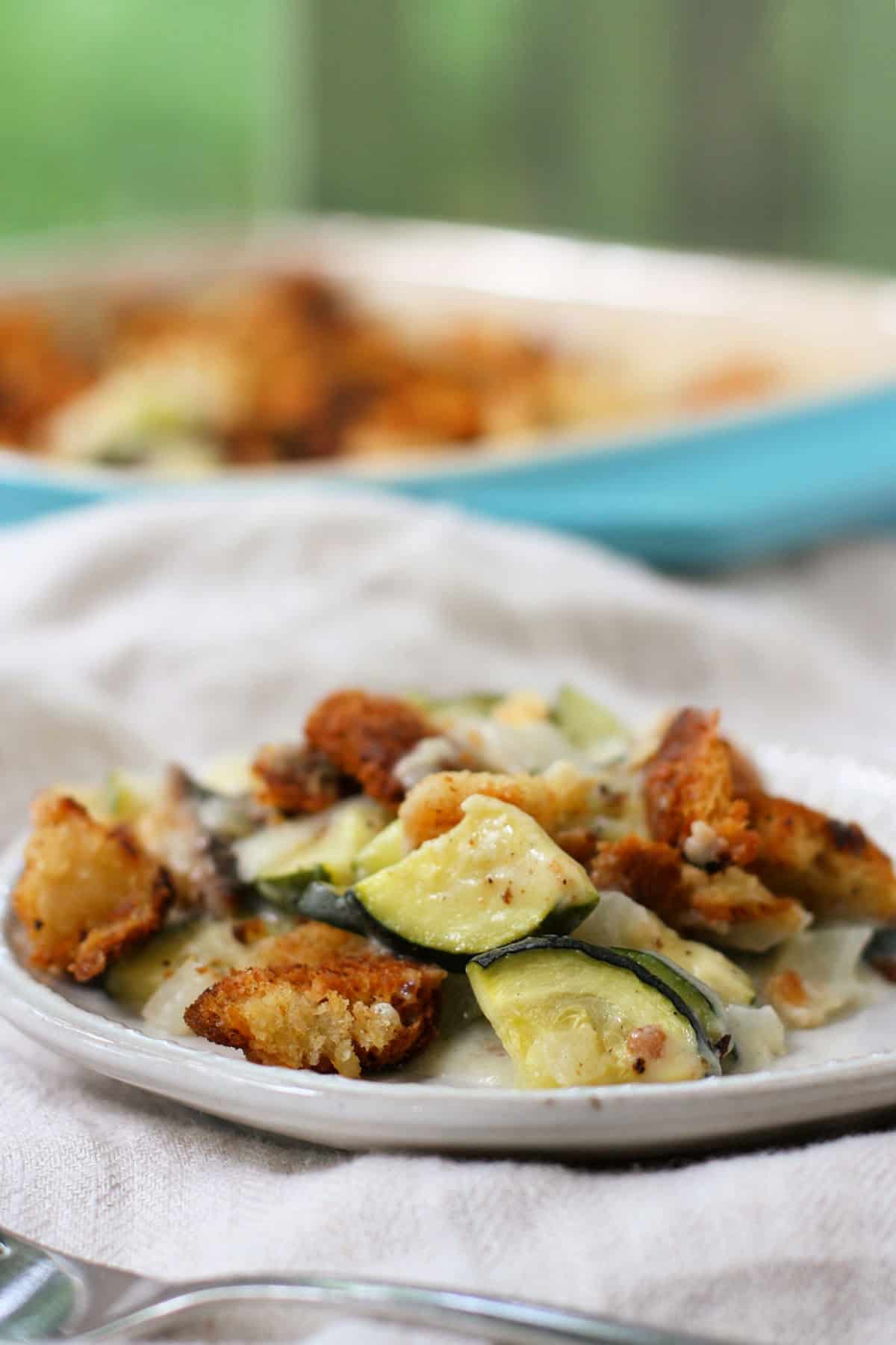 gluten free dairy free zucchini casserole