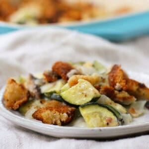 gluten free vegan zucchini casserole