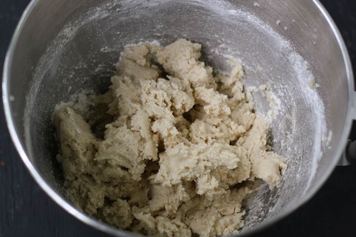 cookie dough in bowl
