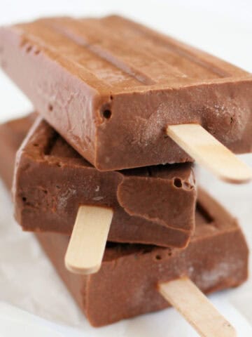 dairy free chocolate coconut yogurt popsicles