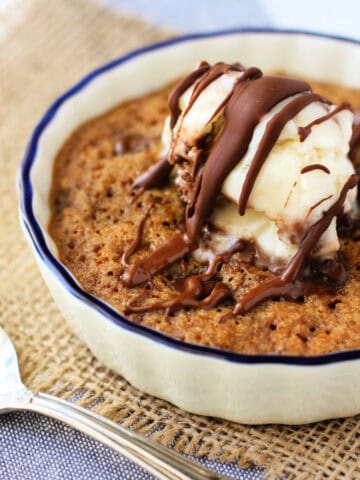 vegan gluten free individual pizookie