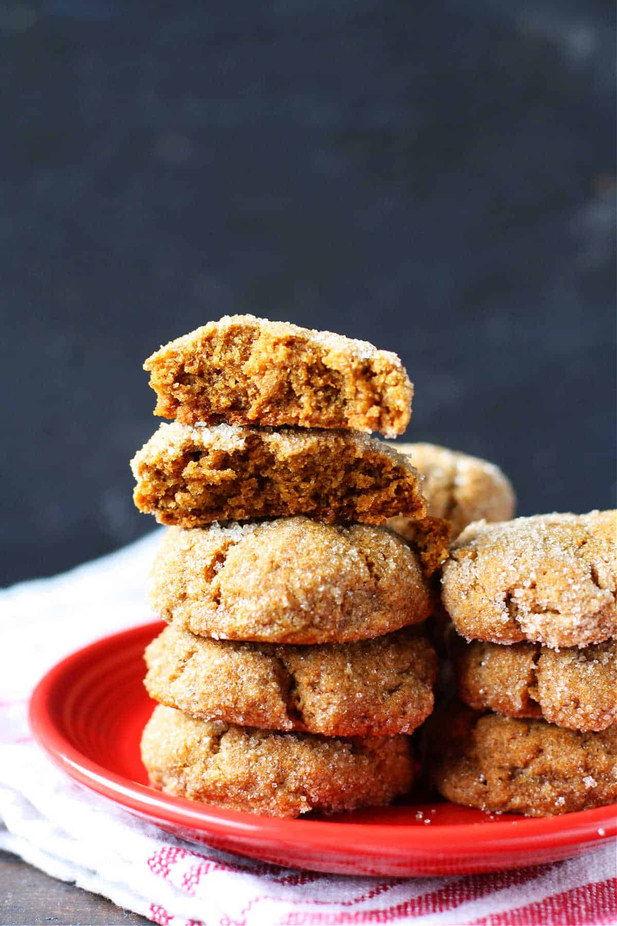 gluten free chewy molasses cookies