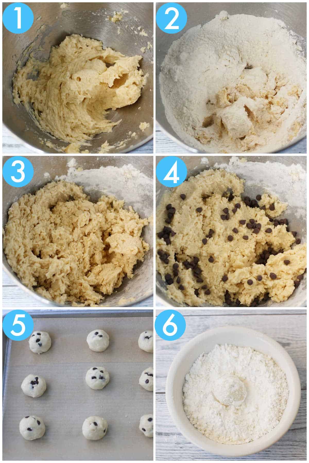 how to make vegan snowball cookies step by step