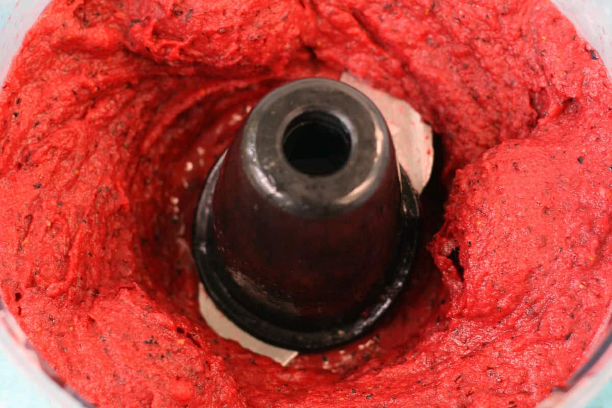 sorbet after processing