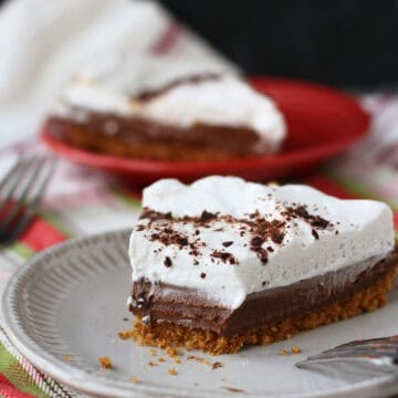 dairy free gluten free french silk pie