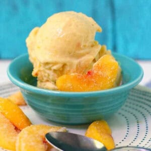 dairy free peach nice cream recipe