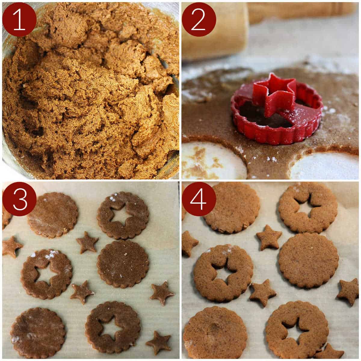 how to make gluten free gingerbread sandwich cookies
