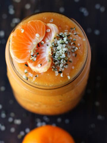 mango clementine orange smoothie