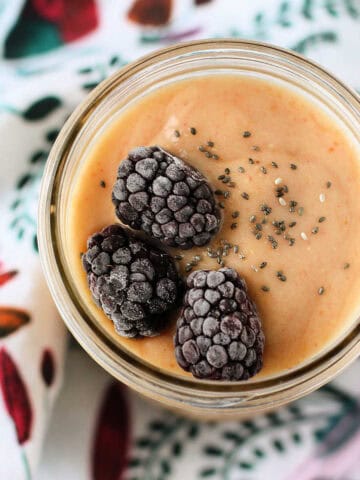 mango pineapple strawberry smoothie