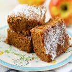 vegan gluten free apple spice cake