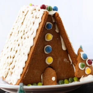 allergy friendly gluten free vegan gingerbread house