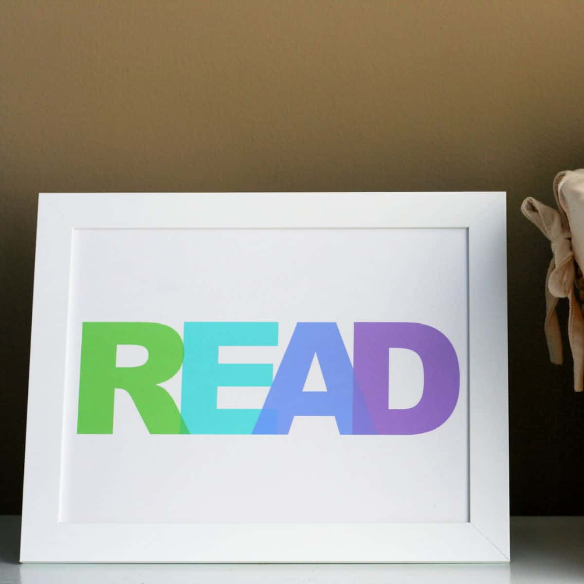reading printable