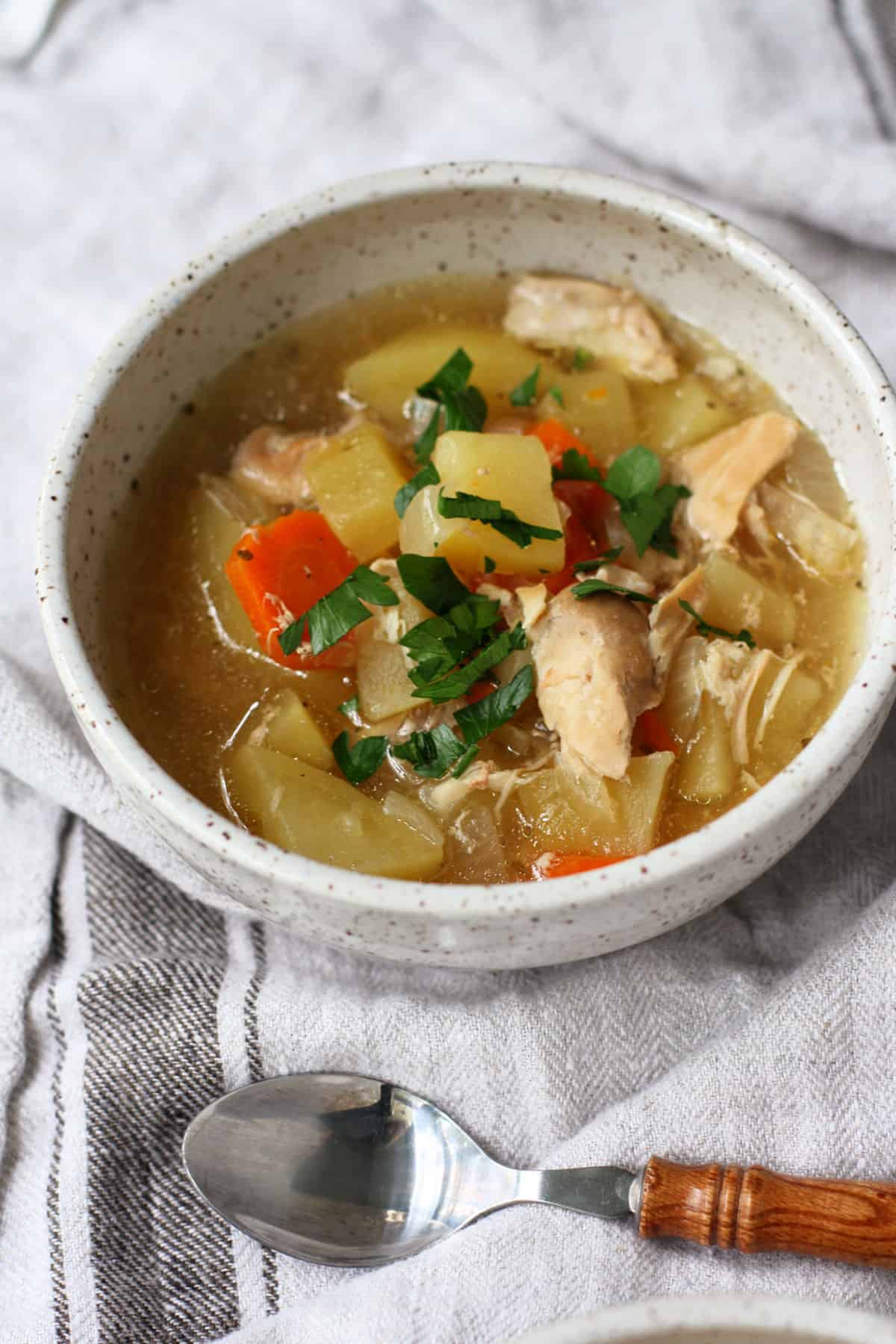slow cooker chicken stew