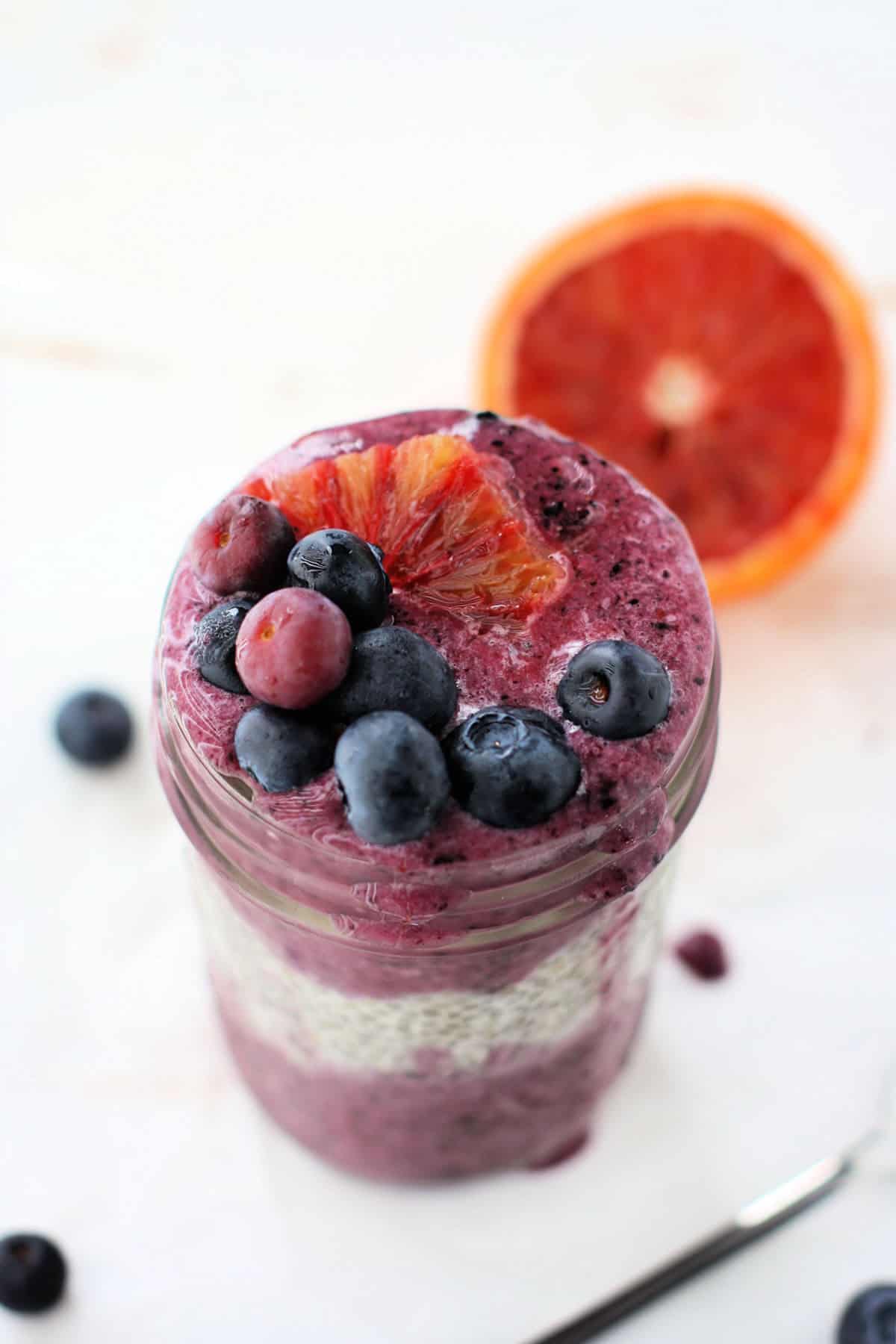 chia seed parfait