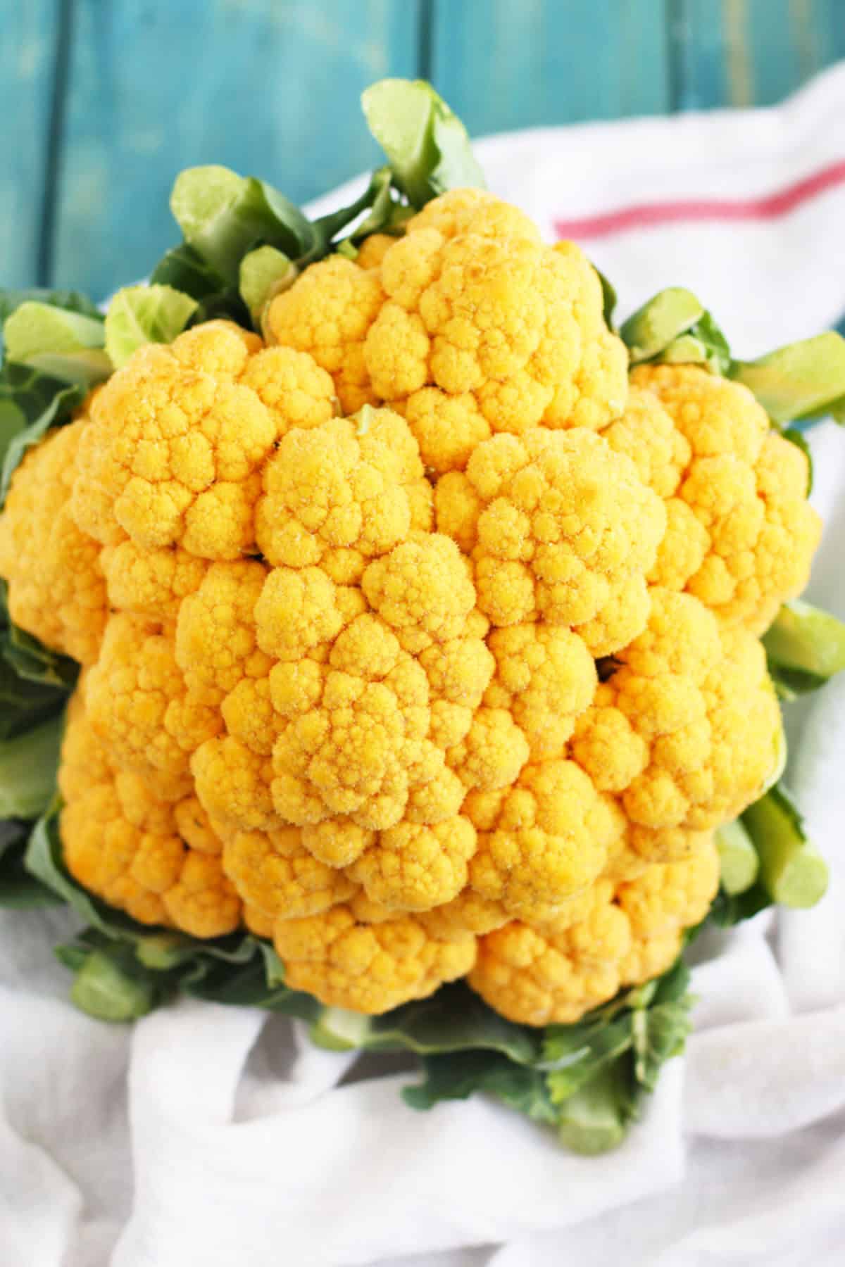 yellow cauliflower