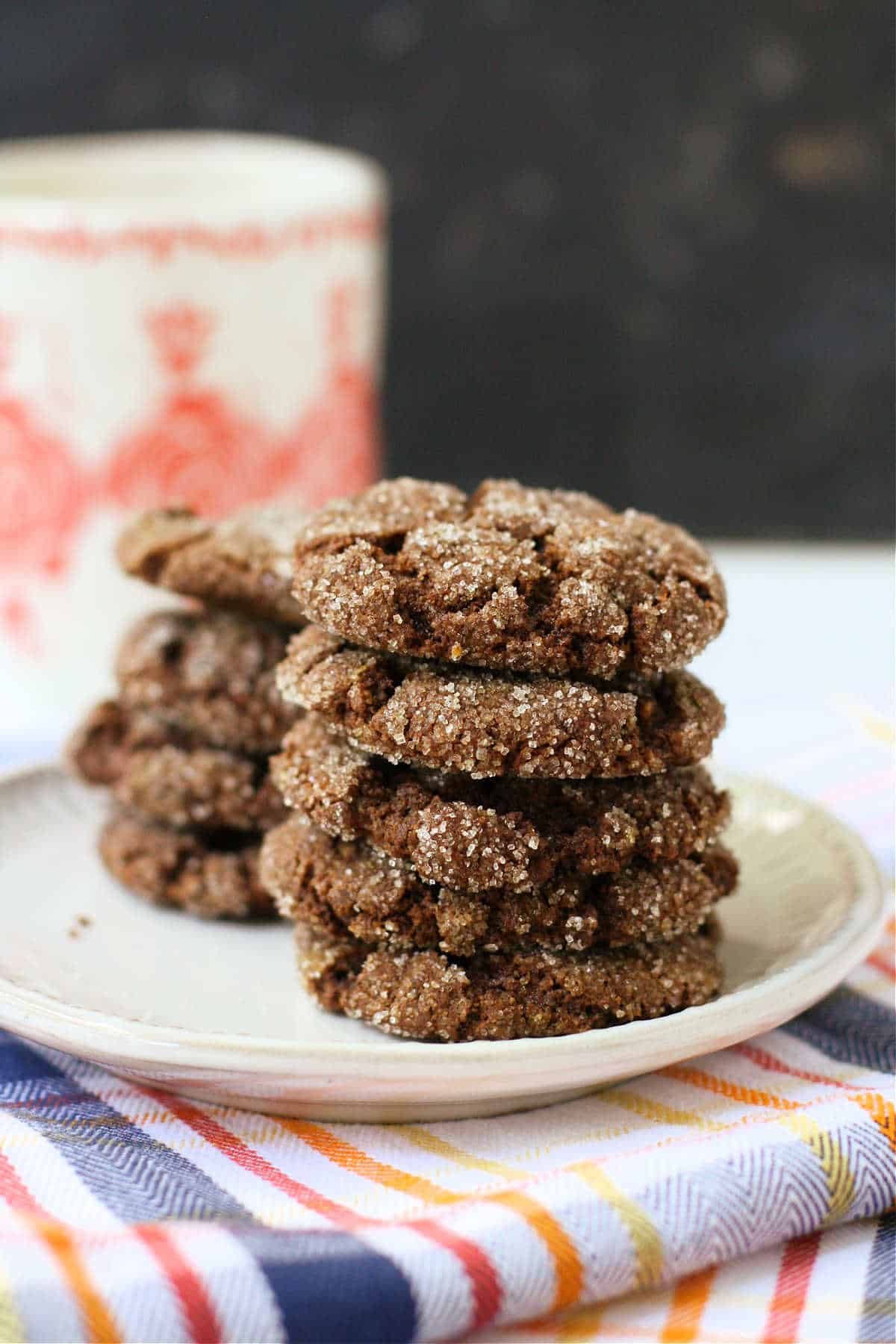 chewy chocolate sunbutter cookies