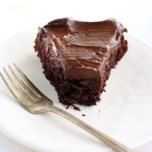 chocolate beet cake with avocado frosting