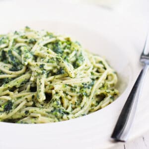 creamy kale pasta