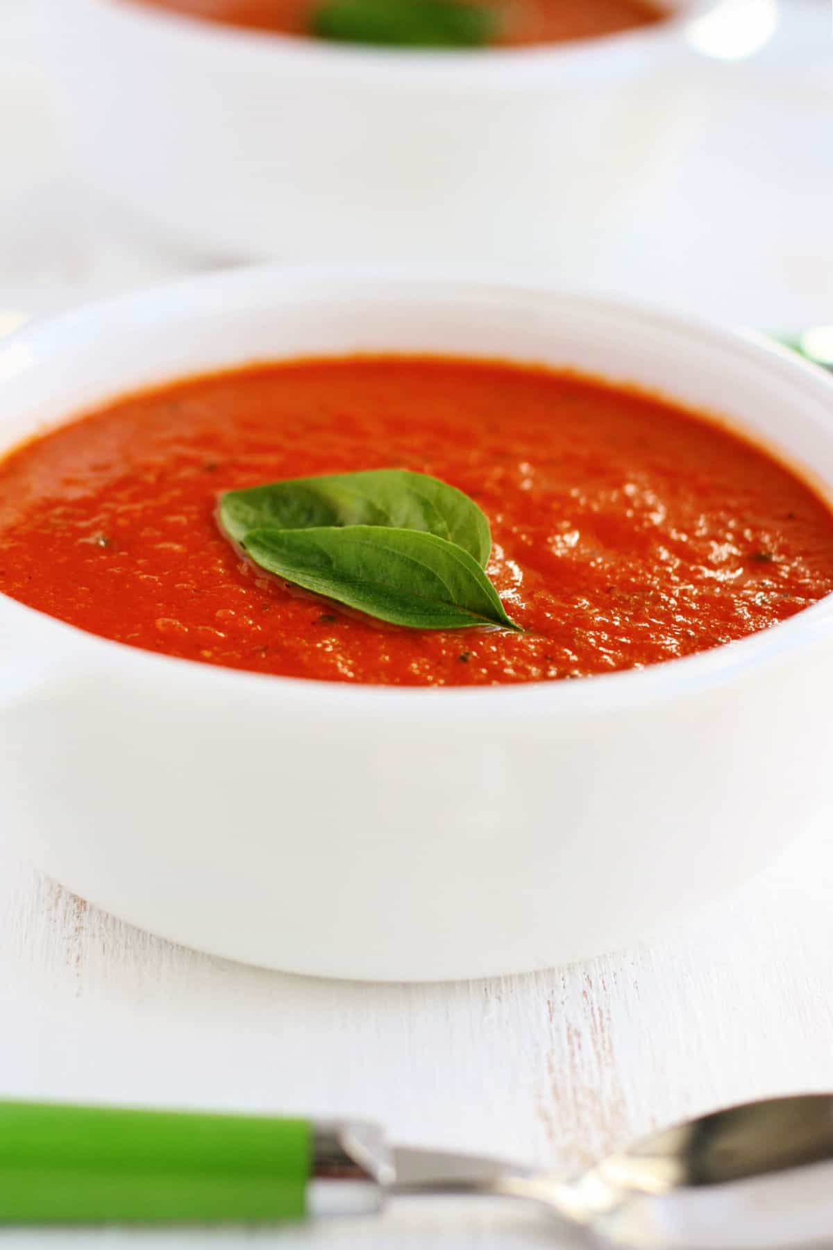 dairy free tomato basil soup
