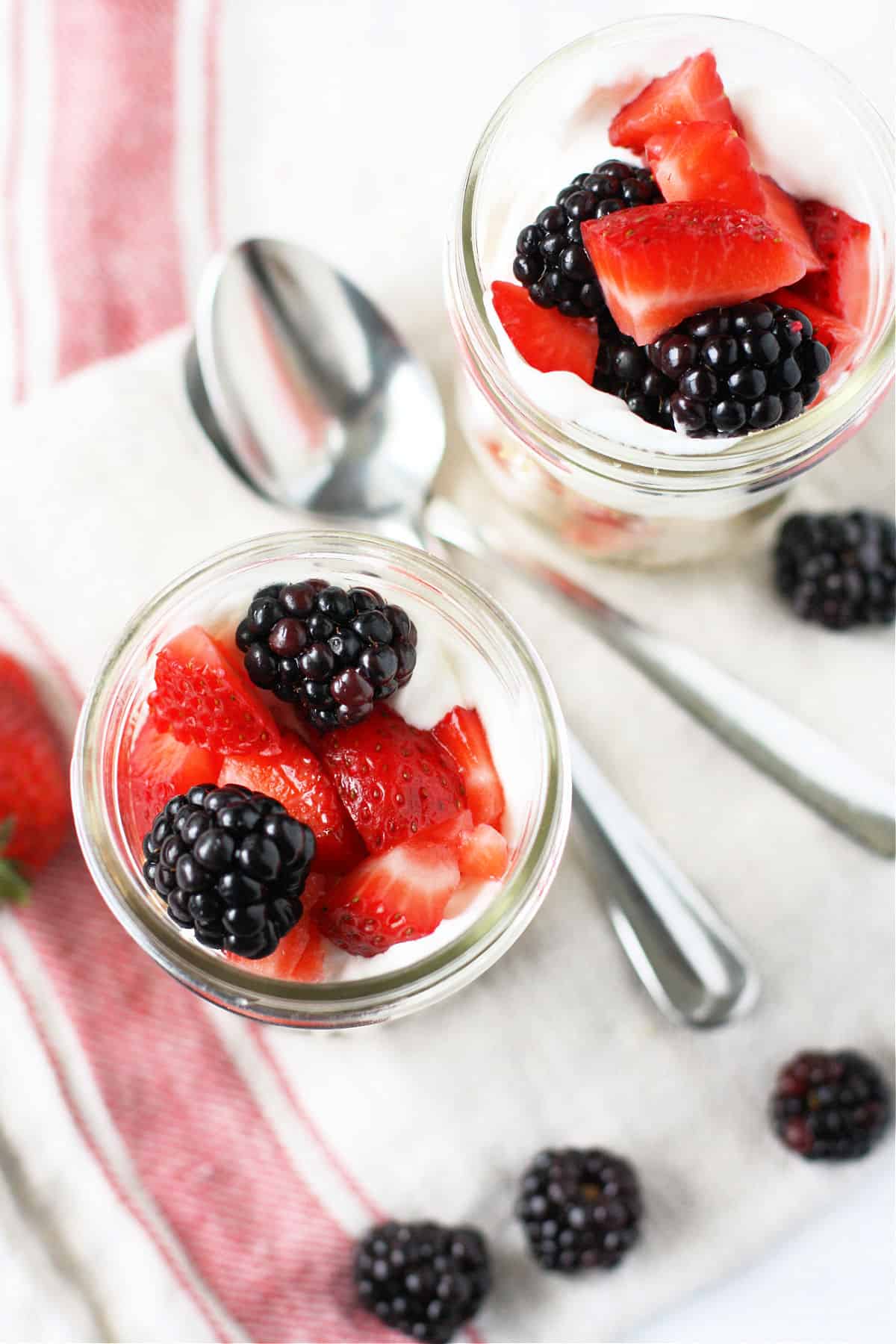 dairy free berry parfaits