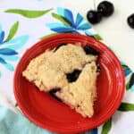 dairy free egg free cherry scones