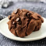gluten free crumbl dark dream cookies
