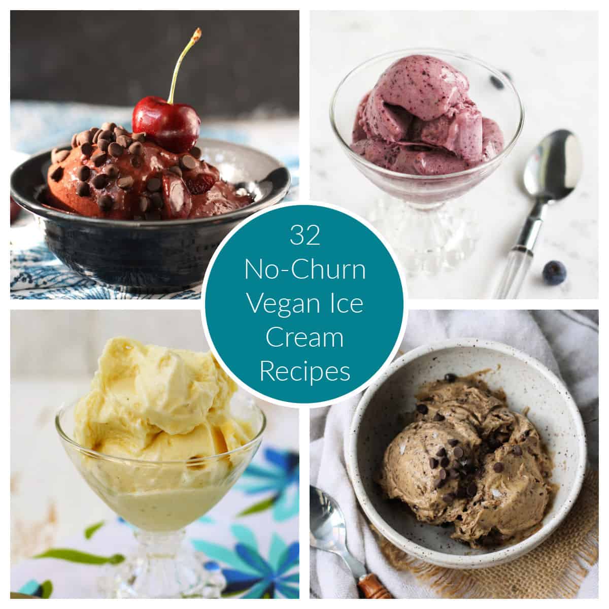 vegan no-churn ice cream recipes